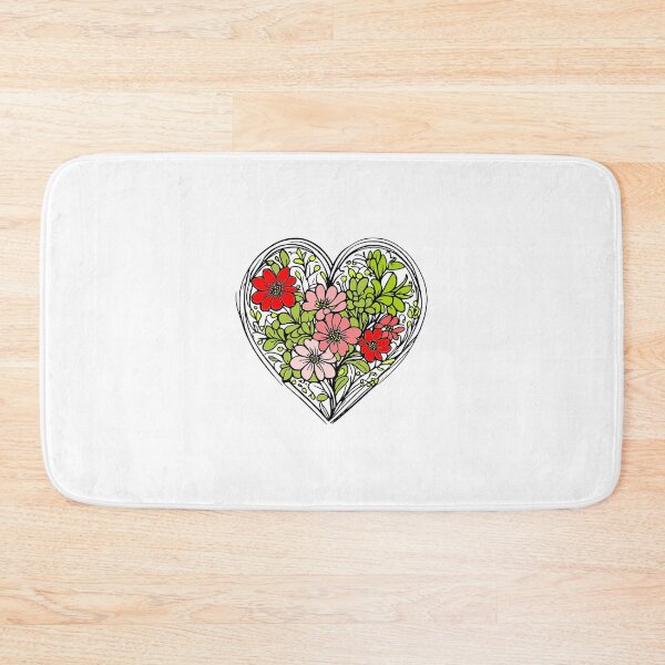 Item preview, heart shaped flower bouquet designed and sold by crealook01.