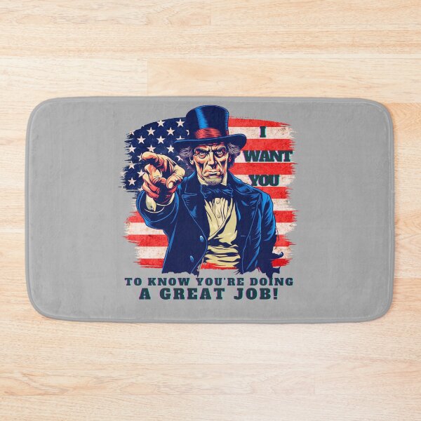 Item preview, UNCLE SAM YOU'RE DOING A GREAT JOB designed and sold by NikoDeeko.