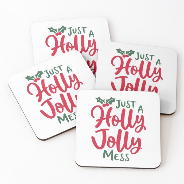 Item preview, Holly Jolly Mess – Funny Christmas Chaos Design designed and sold by InkInduldge.