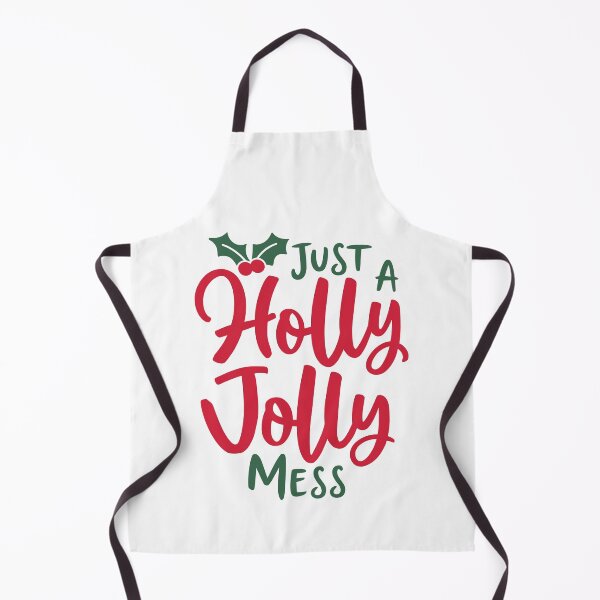 Item preview, Holly Jolly Mess – Funny Christmas Chaos Design designed and sold by InkInduldge.