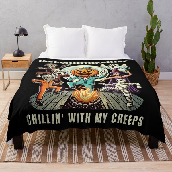 Item preview, Halloween Fun With Chillin' With My Creeps designed and sold by LuminOrb.