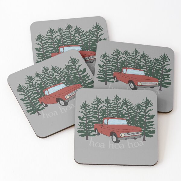 Item preview, Hoa hoa hoa truck and trees designed and sold by Becky-Marie.