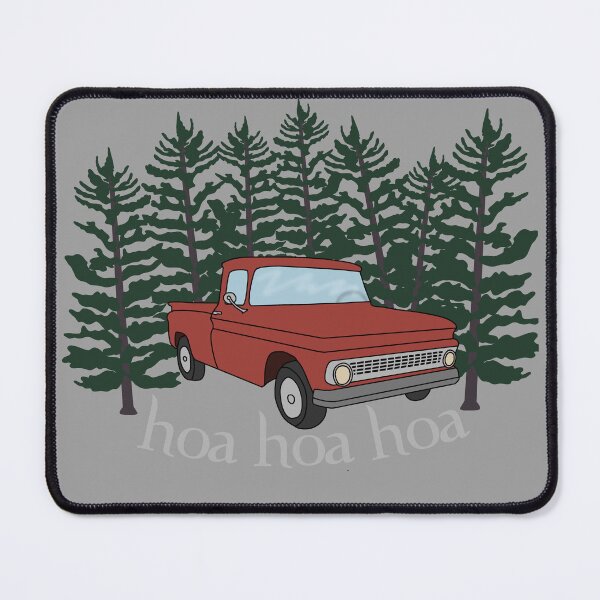 Item preview, Hoa hoa hoa truck and trees designed and sold by Becky-Marie.