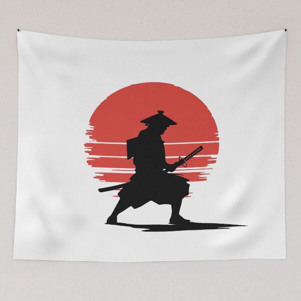 Item preview, Samurai Spirit: Bold Japanese Kanji Art designed and sold by Timegraf.