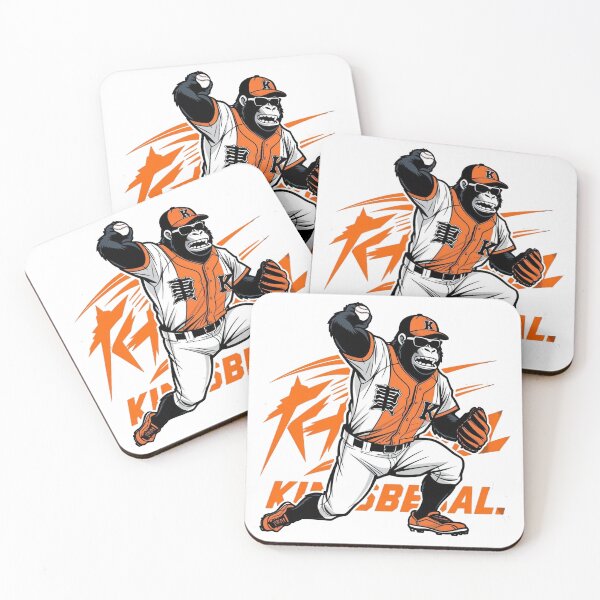 Item preview, The Pitching King Kong sticker designed and sold by CeammiShop.