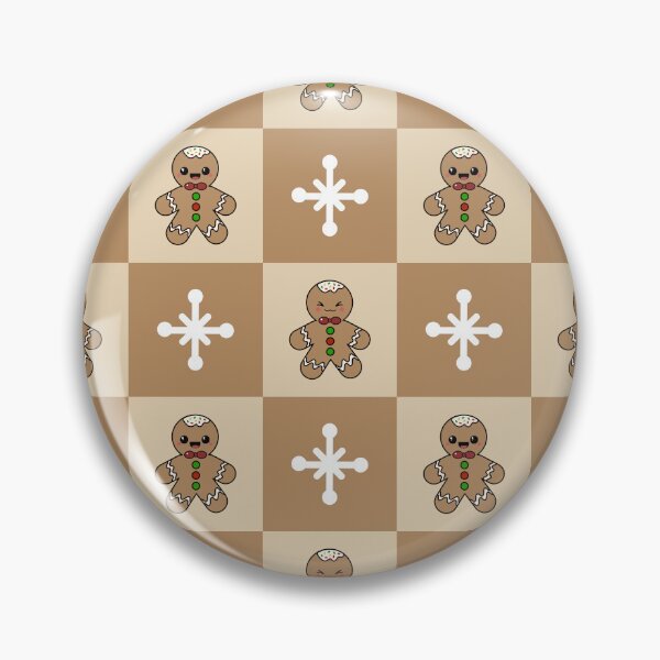 Item preview, Gingerbread man geometric pattern  designed and sold by sasyall.