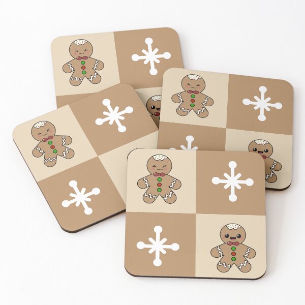Item preview, Gingerbread man geometric pattern  designed and sold by sasyall.
