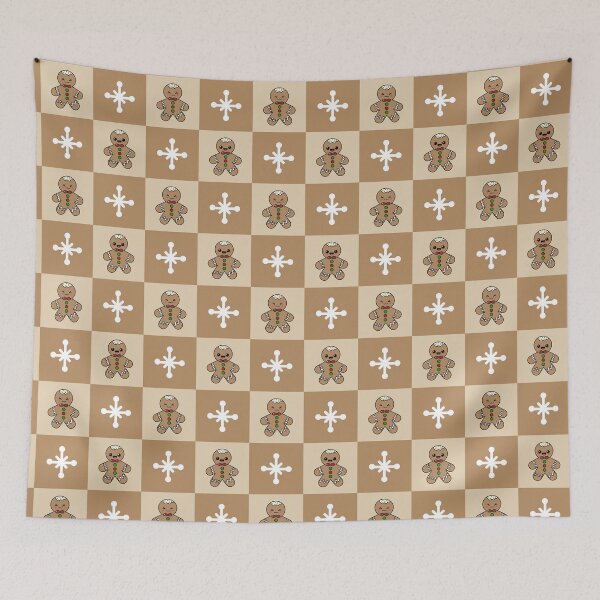 Item preview, Gingerbread man geometric pattern  designed and sold by sasyall.