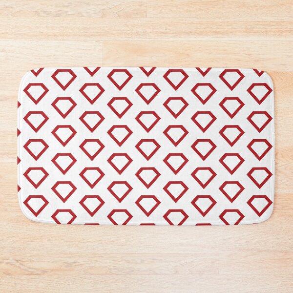 Item preview, Red Diamond Shape Badge designed and sold by Julia2Julia.