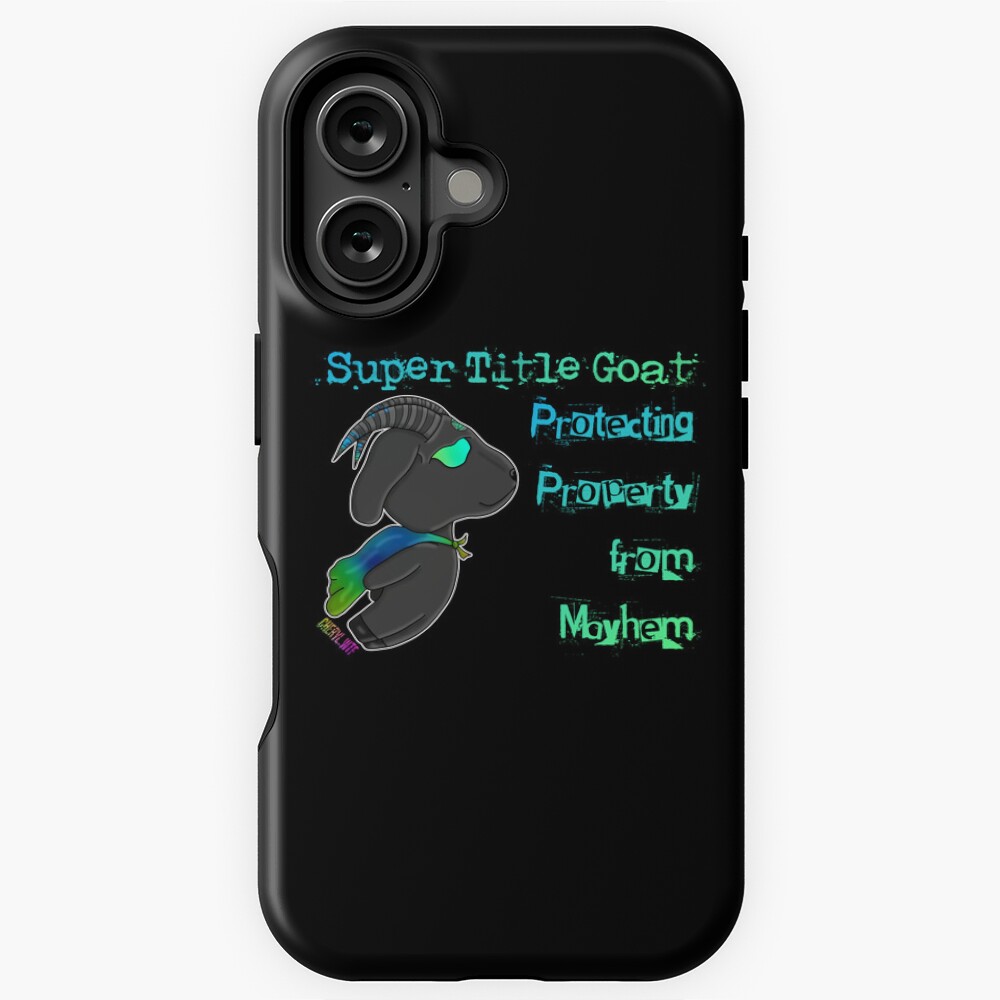 Item preview, iPhone Magsafe Tough Case designed and sold by WickedTitle.