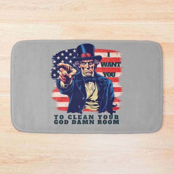 Item preview, UNCLE SAM CLEAN YOUR ROOM designed and sold by NikoDeeko.