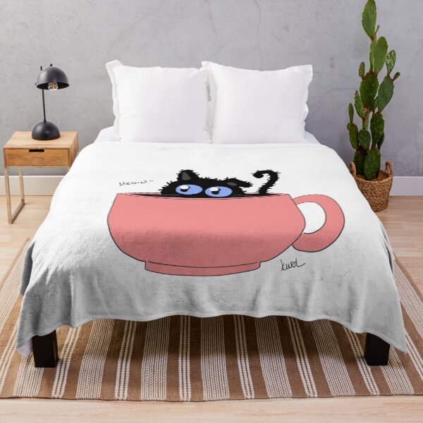 Item preview, cat in cup designed and sold by KurtisKurti.