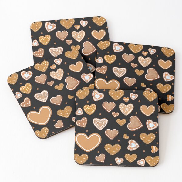 Item preview, Christmas gingerbread hearts  designed and sold by Betinka.