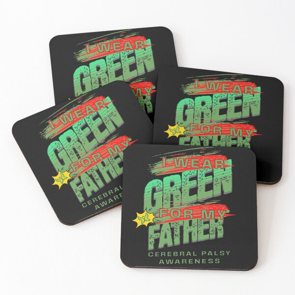 Item preview, I Wear Green For My Father Palsy Awareness designed and sold by Dominic-Design.