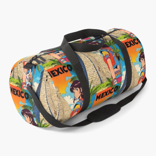 Item preview, Yucatan Mexico Retro Anime Girl 80s Vintage Travel designed and sold by Retro-Anime9.