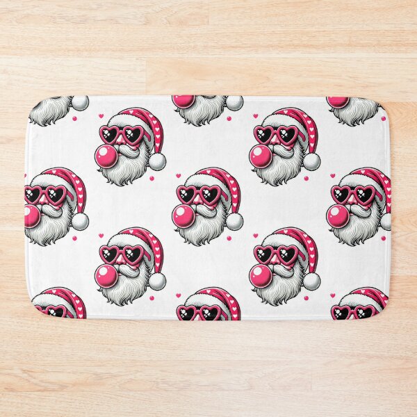 Item preview, Santa with Heart Sunglasses and Bubble Gum – Fun and Festive Christmas Design designed and sold by GemBob Creations.