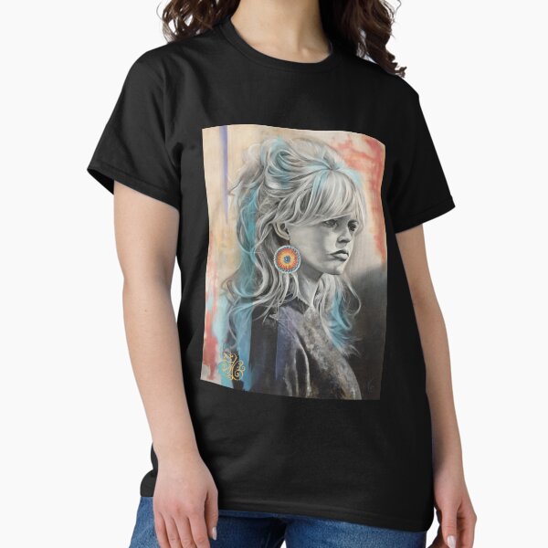 Damen T-Shirt Pullover Tunika Bluse Bedruckt Langarm Locker Lässig