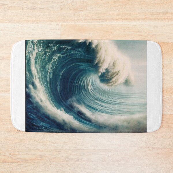Item preview, ia generate, surfing big giant tsunami wave designed and sold by luiddesigns.