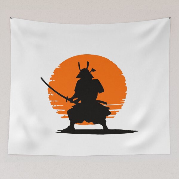 Item preview, Samurai Spirit: Bold Japanese Kanji Art designed and sold by Timegraf.