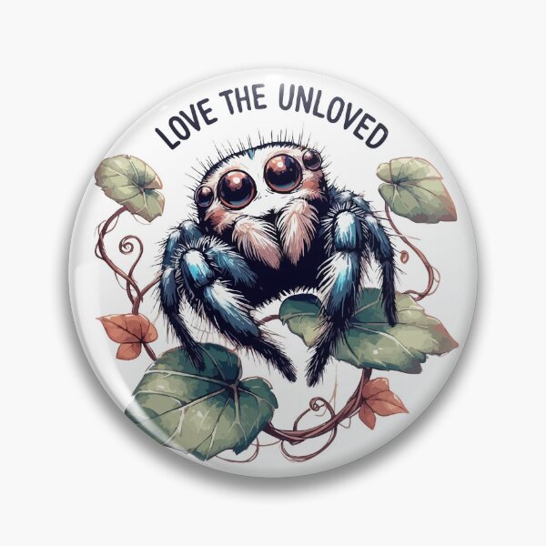 Item preview, Love The Unloved Jumping Spider designed and sold by TomFrontierArt.