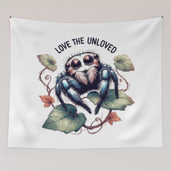 Item preview, Love The Unloved Jumping Spider designed and sold by TomFrontierArt.