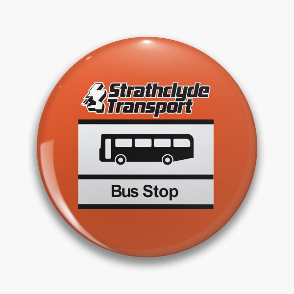 Item preview, Strathclyde Transport Bus Stop designed and sold by RiggzBoson.