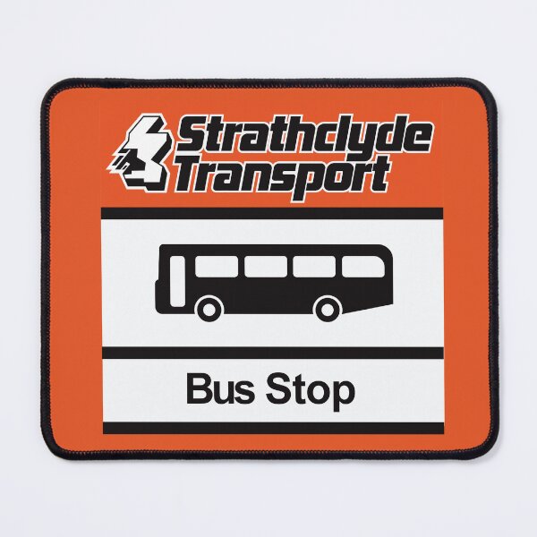 Item preview, Strathclyde Transport Bus Stop designed and sold by RiggzBoson.