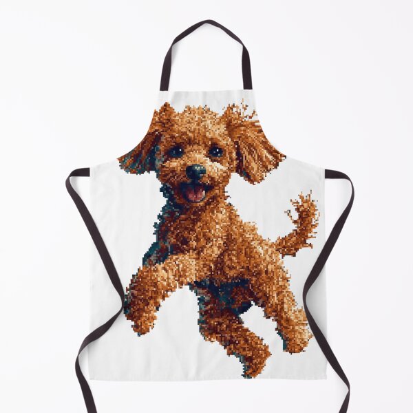 Item preview, Red Poodle in Pixels designed and sold by JuniperFinch.