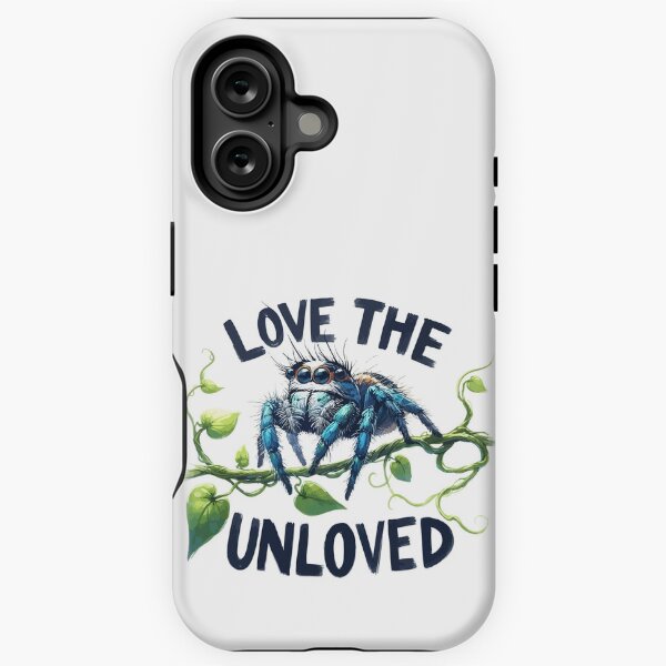 Item preview, Love The Unloved Cute Jumping Spider designed and sold by TomFrontierArt.