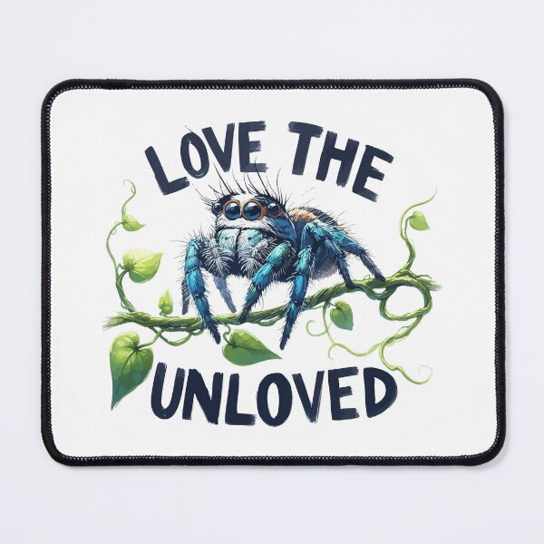Item preview, Love The Unloved Cute Jumping Spider designed and sold by TomFrontierArt.
