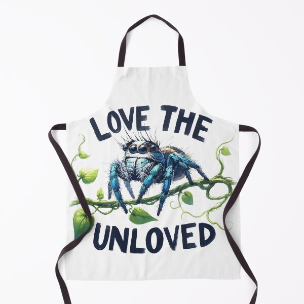 Item preview, Love The Unloved Cute Jumping Spider designed and sold by TomFrontierArt.