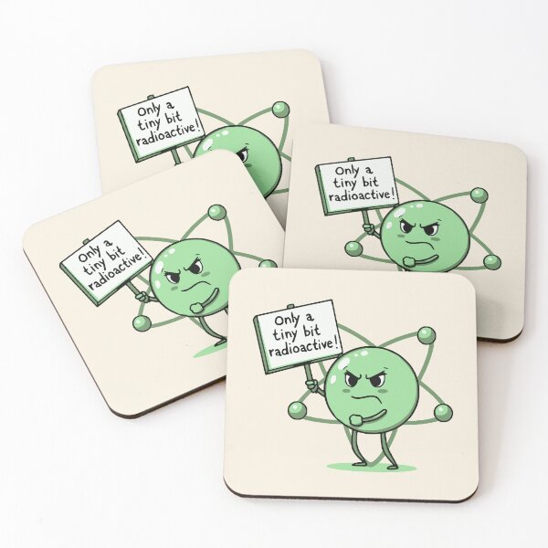 Item preview, Uranium atom: Only a tiny bit radioactive! designed and sold by 2Blue-Dots.