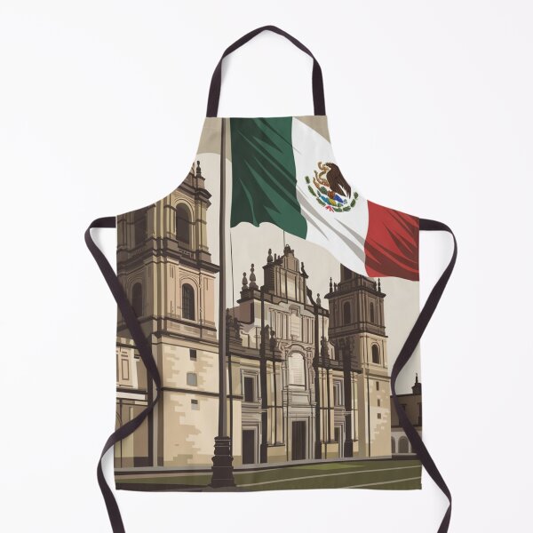 Item preview, Póster de viaje vintage de la Ciudad de México designed and sold by TravelerRat.