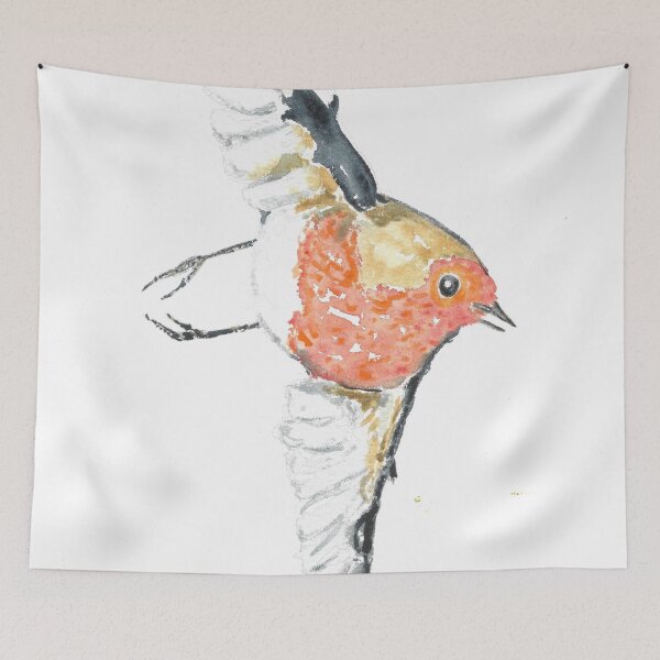 Item preview, Robin flying designed and sold by GiselleSellier.