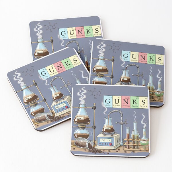 Item preview, Gunks Climbing Chemistry Lab – Coffee and Steampunk Vibes designed and sold by Clove-Valley.