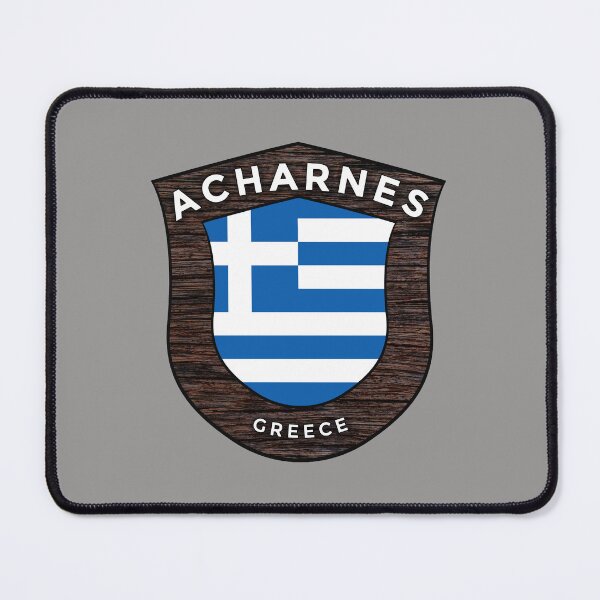 Item preview, Acharnes Greece Emblem Flag designed and sold by World Designs.