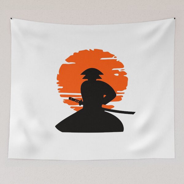 Item preview, Samurai Spirit: Bold Japanese Kanji Art designed and sold by Timegraf.