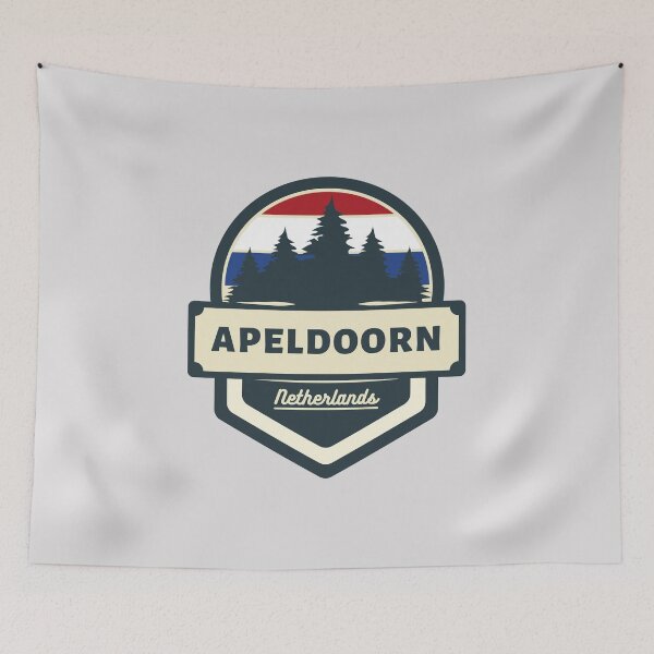 Item preview, Apeldoorn Netherlands Retro Vintage Badge designed and sold by World Designs.