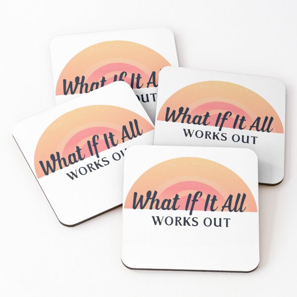 Item preview, What If It All Works Out? – Positive Manifestation - trust the process designed and sold by pixelated_echoes.