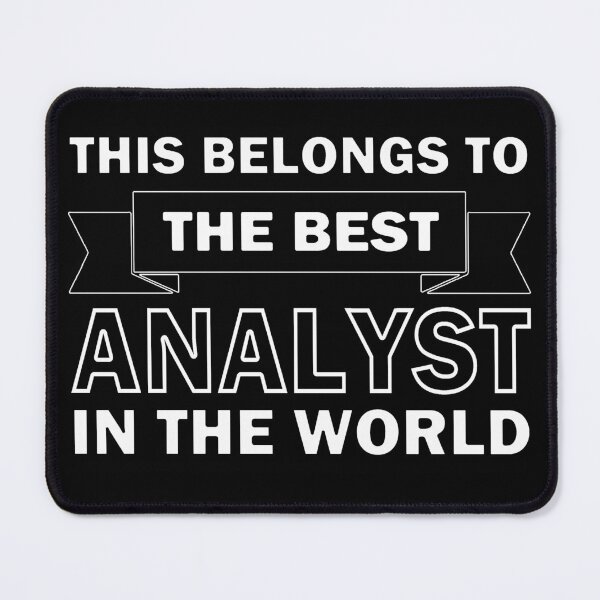 Item preview, Best Analyst in the world designed and sold by InventorsCave.