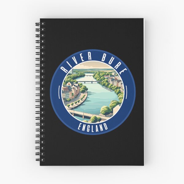 Item preview, Retro River Bure Skyline in England designed and sold by MaateoDesign.