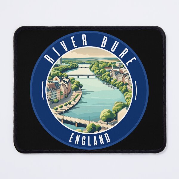 Item preview, Retro River Bure Skyline in England designed and sold by MaateoDesign.