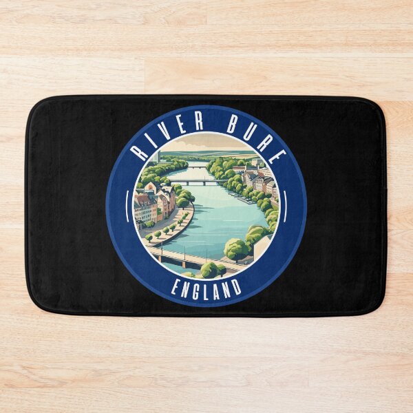 Item preview, Retro River Bure Skyline in England designed and sold by MaateoDesign.