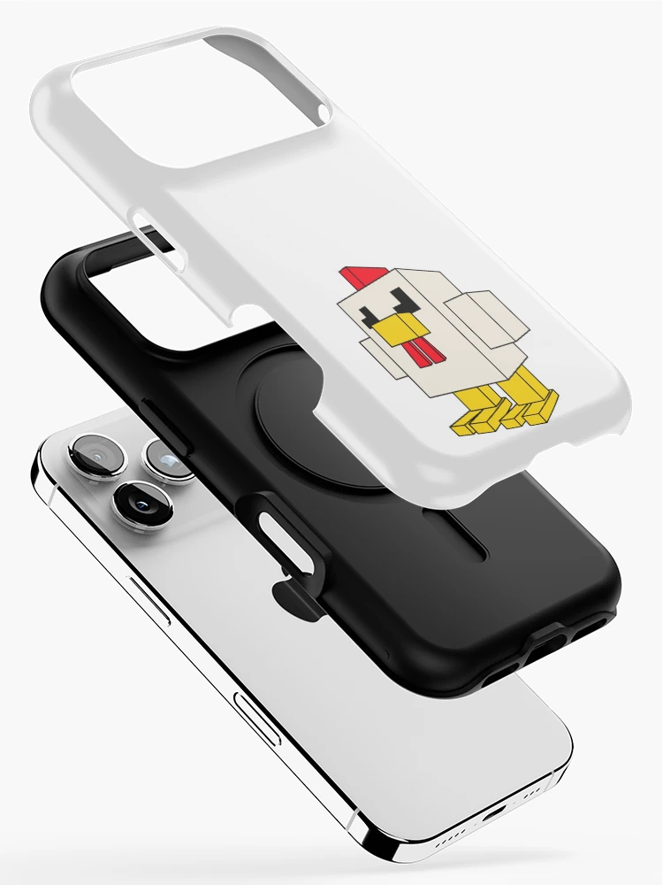 Thumbnail 2 of 4, iPhone Case, Minecraft Chicken designed and sold by Reesh-Store.