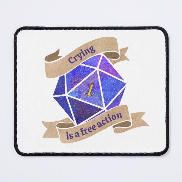 Item preview, Crying is a free action Nat1 (Purple Galaxy) designed and sold by Not A Mimic Creations.