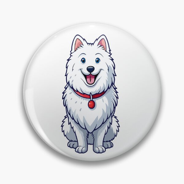 Item preview, Happy Grinning Samoyed designed and sold by iwcus.