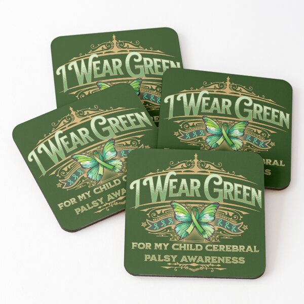 Item preview, I Wear Green For My Child Palsy Awareness designed and sold by Dominic-Design.
