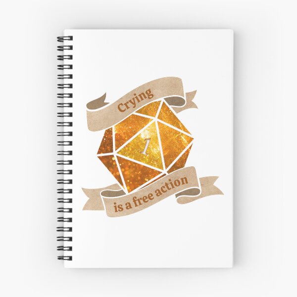 Item preview, Crying is a free action Nat1 (Gold) designed and sold by Not A Mimic Creations.