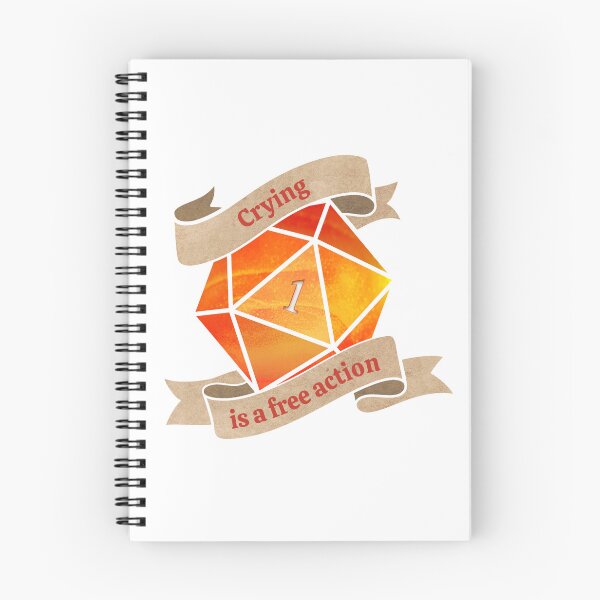 Item preview, Crying is a free action Nat1 (Flame) designed and sold by Not A Mimic Creations.