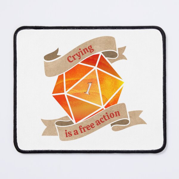 Item preview, Crying is a free action Nat1 (Flame) designed and sold by Not A Mimic Creations.